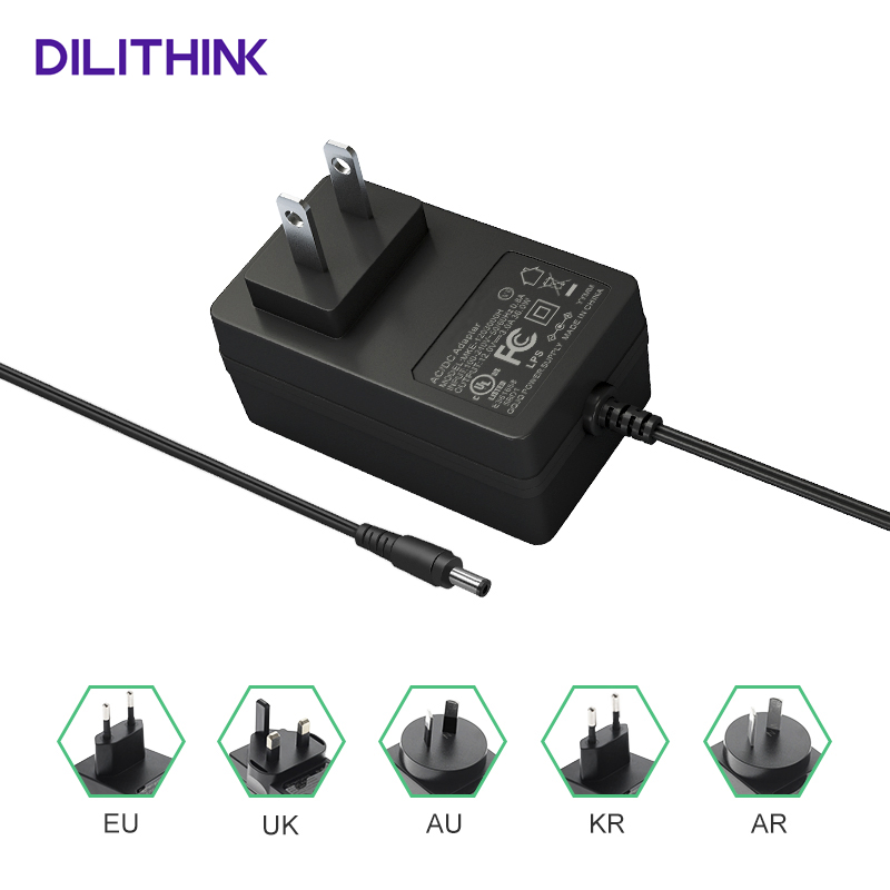 24V 0.5A 2 Pin Plug Linear Power Adapters 24V AC DC Power Adapter Supply