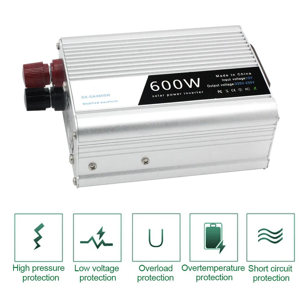 Universal Car Inverter 300W to 600W DC to AC Power Converter