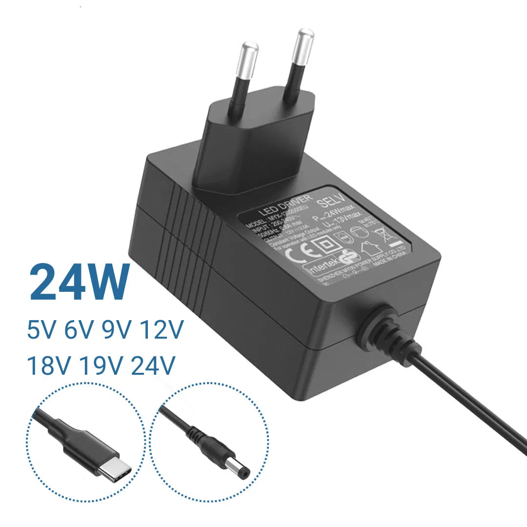 High-Efficiency 20V 8A 160W USB-C Laptop Power Adapter