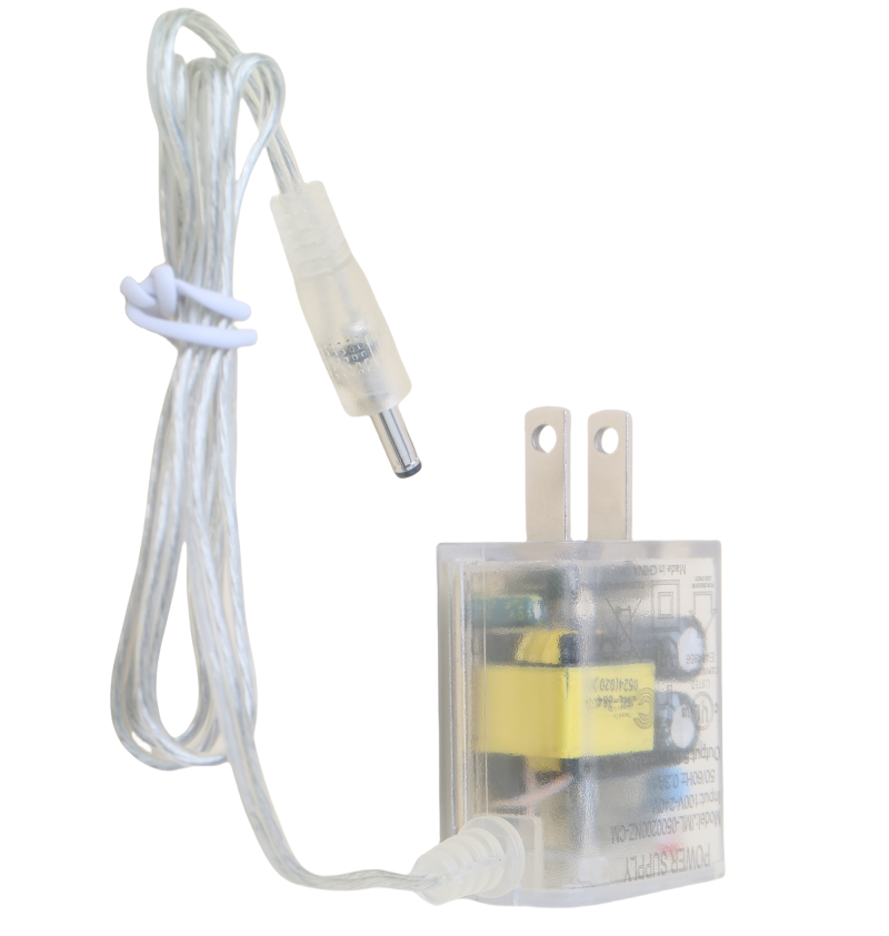 China Factory 5V 1A Clear USB Wall Charger Power Adapter for iPhone/Android/Portable Speaker/Smartwatch