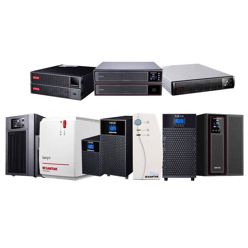 Backup Uninterruptible Power Supply Double Conversion Industrial 1kVA 3kVA 10kVA 20kVA 110V/220V/380V Mini Online UPS with Lithium Battery