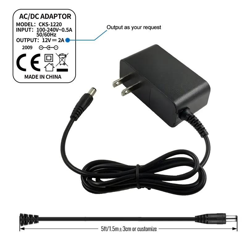 12V 1A Adapter