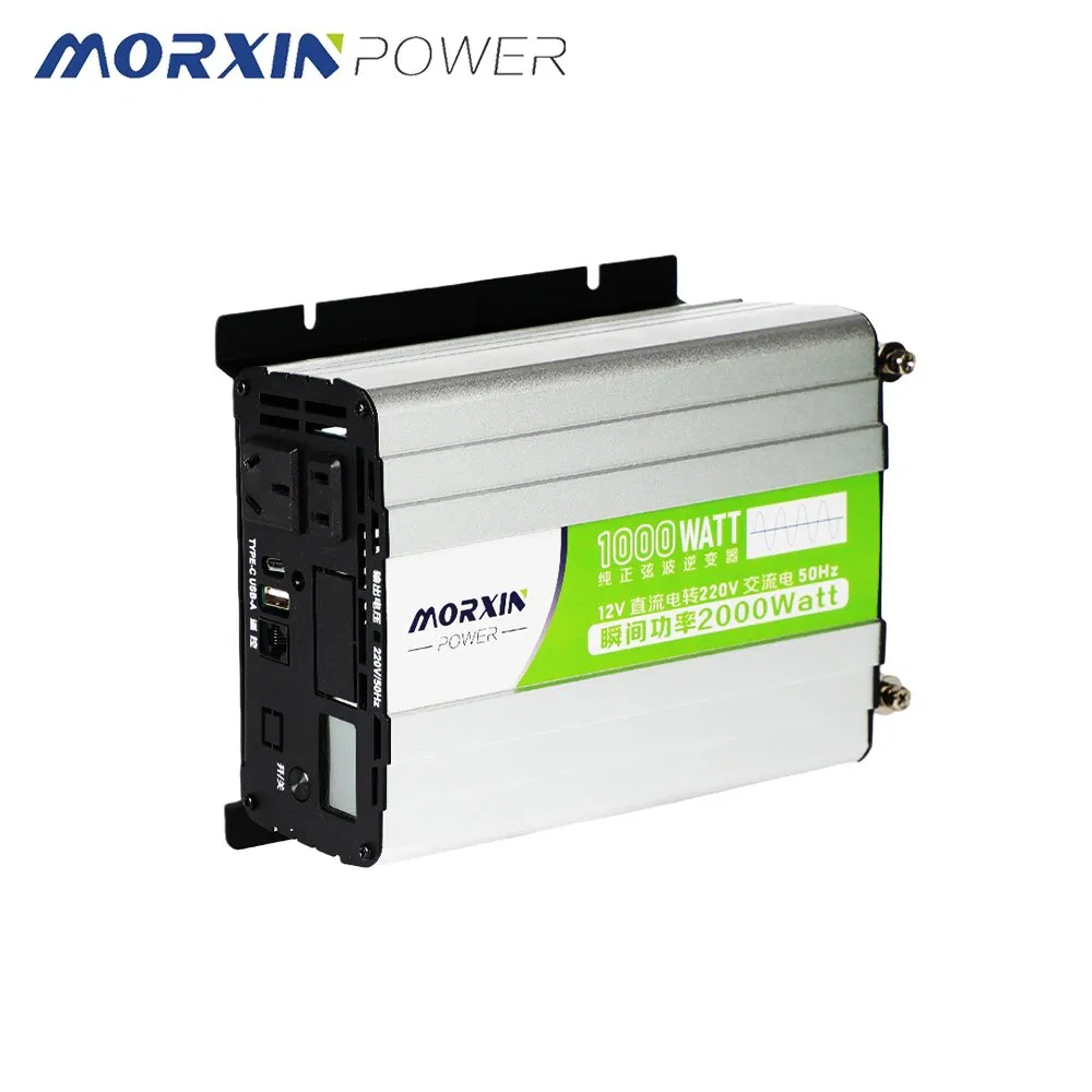 1000W Pure Sine Wave Inverter DC to AC Power Converter for RV