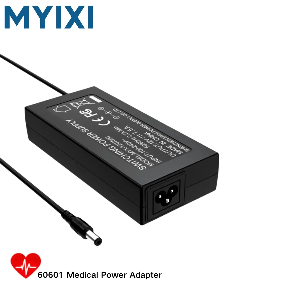 Myixi High Quality 12V 7.5A 90W Desktop Switching Power Adaptor 15V 6A 24V 3.75A AC DC Power Adapter Factory Switching Power Supply Class 1 Class 2 OEM ODM