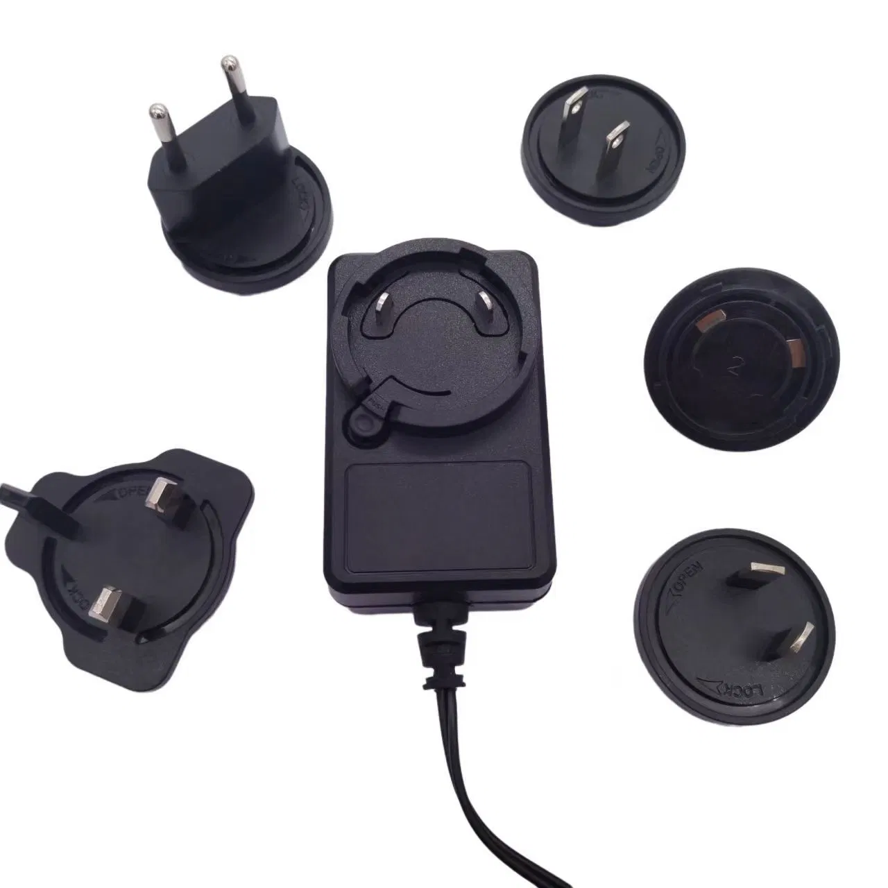 Universal Multi Country Plug Adapter AC 100-240V to DC 12V Power Adaptor