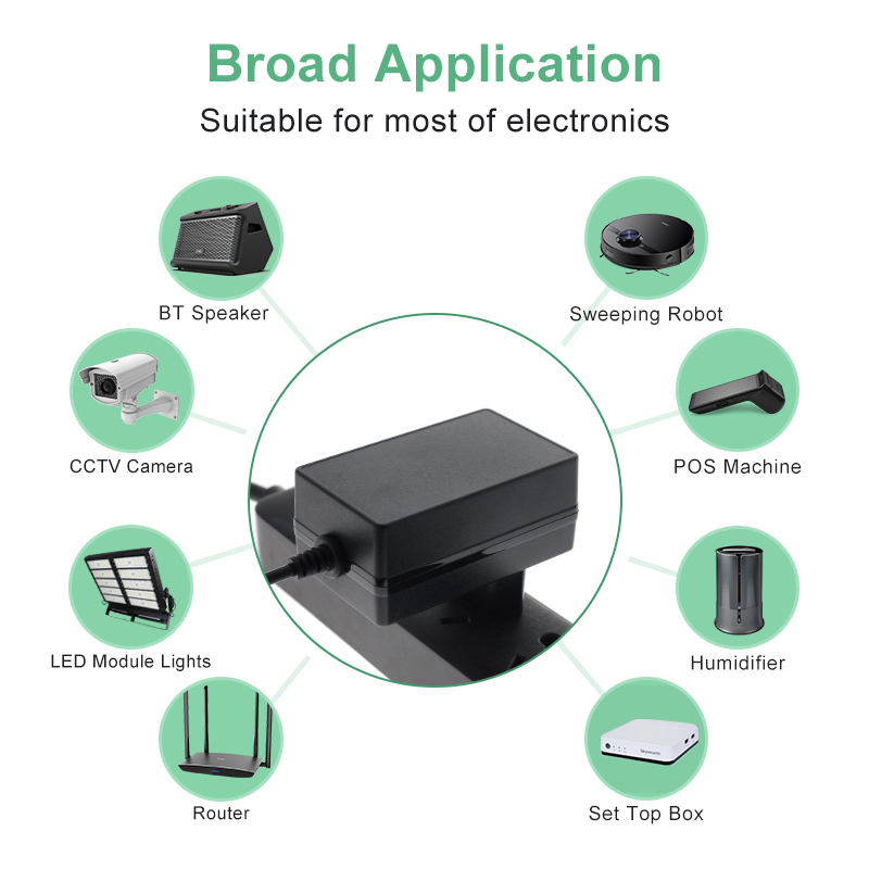 White Color European CE CB GS Certificated Wall Mounted Power Supply AC DC 48V 500m Power Adapter