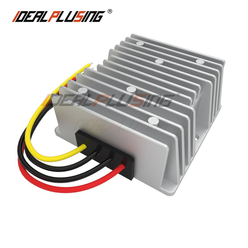 High Performance 12V/24V-12V Boost &amp; Step Down DC Voltage Converter 8A 10A Car DC DC Converter