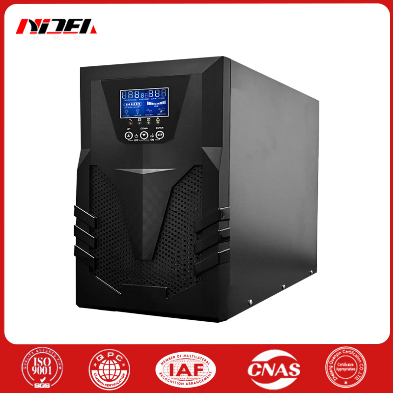 New Silu UPS Uninterruptible Power Supply Cye2K Online 2000va/1600W Built-in Battery Mh12V7ah * 4, Emergency Backup for Industrial Computer Room