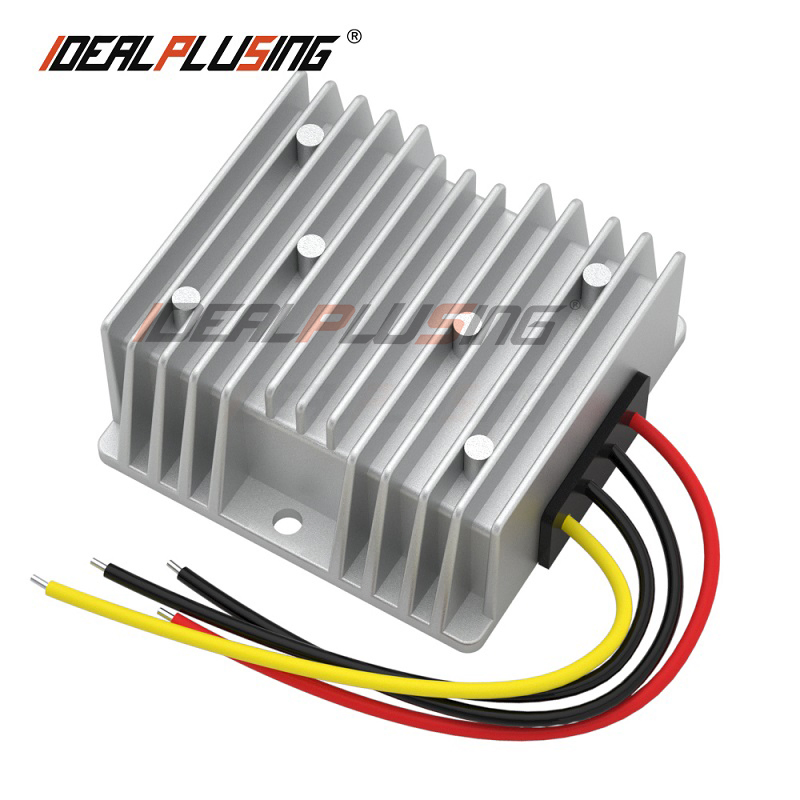 High Performance 12V/24V-12V Boost &amp; Step Down DC Voltage Converter 8A 10A Car DC DC Converter