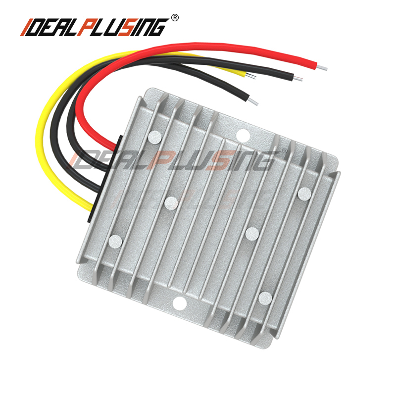 High Performance 12V/24V-12V Boost &amp; Step Down DC Voltage Converter 8A 10A Car DC DC Converter