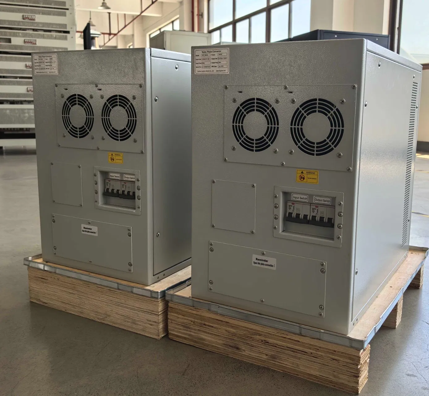 100kVA Industrial 1 Phase to 3 Phase Power Converter for Phase Conversion
