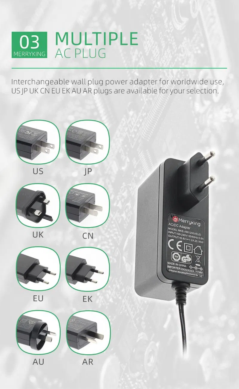 Universal 12V AC DC Power Adapter Transformer for Electronics