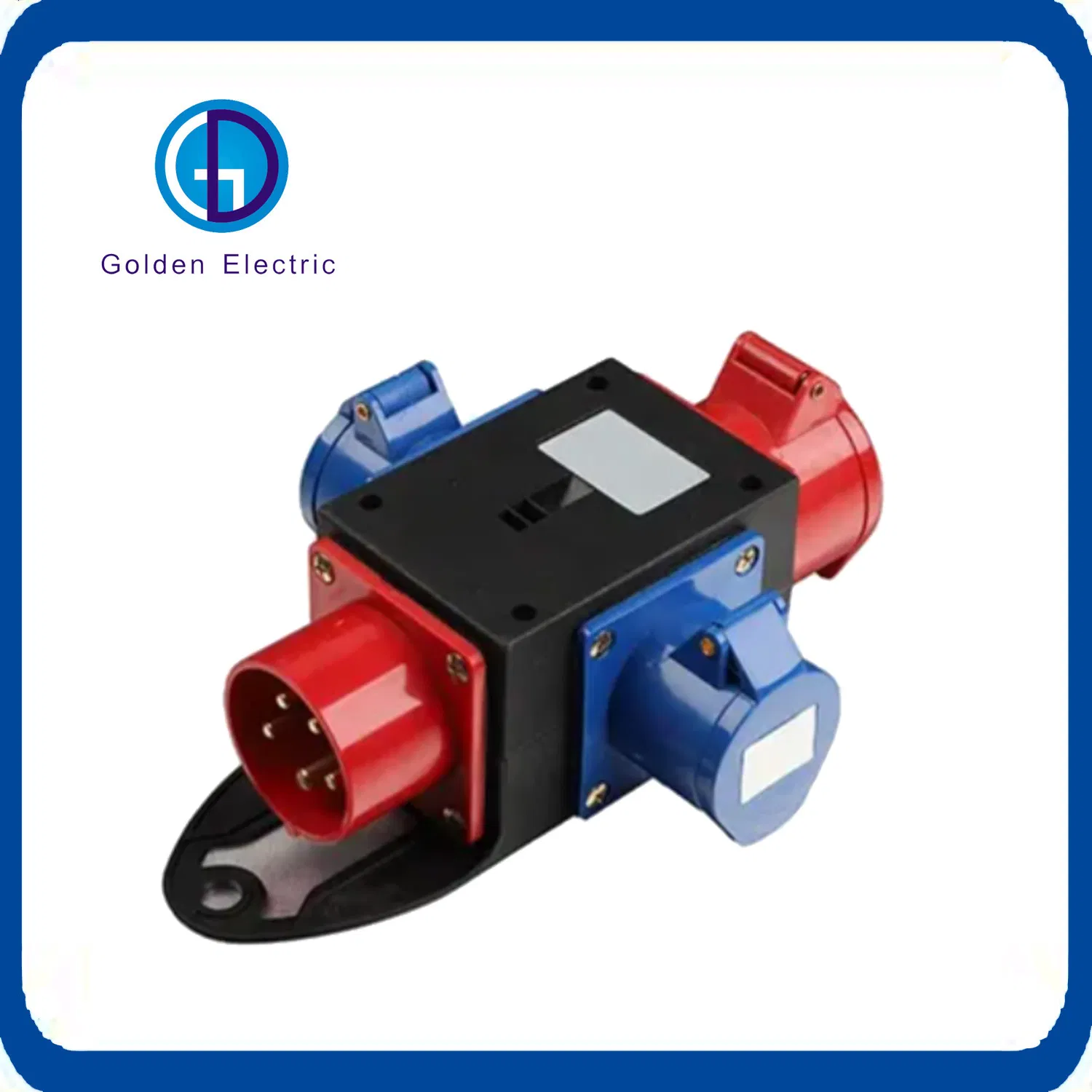 Distribution Power Box 32A 400V 5p Multiple Socket Outlet Multi-Way Adaptor