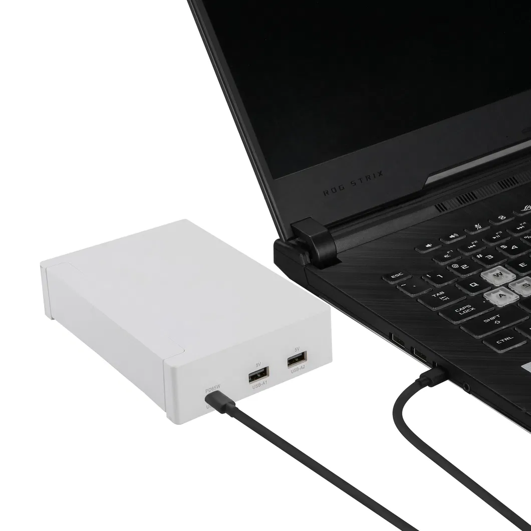 USB Charging Station Black