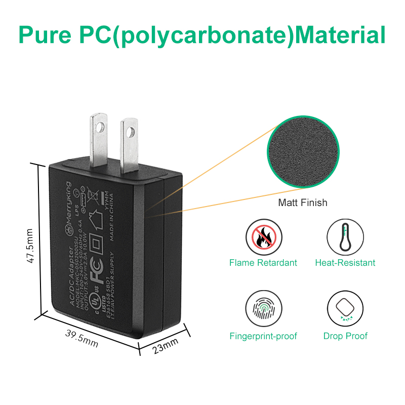100-240V 0.4A AC 1-24c DC 0-2.5A Power Adapter with PSE for Portable Tools