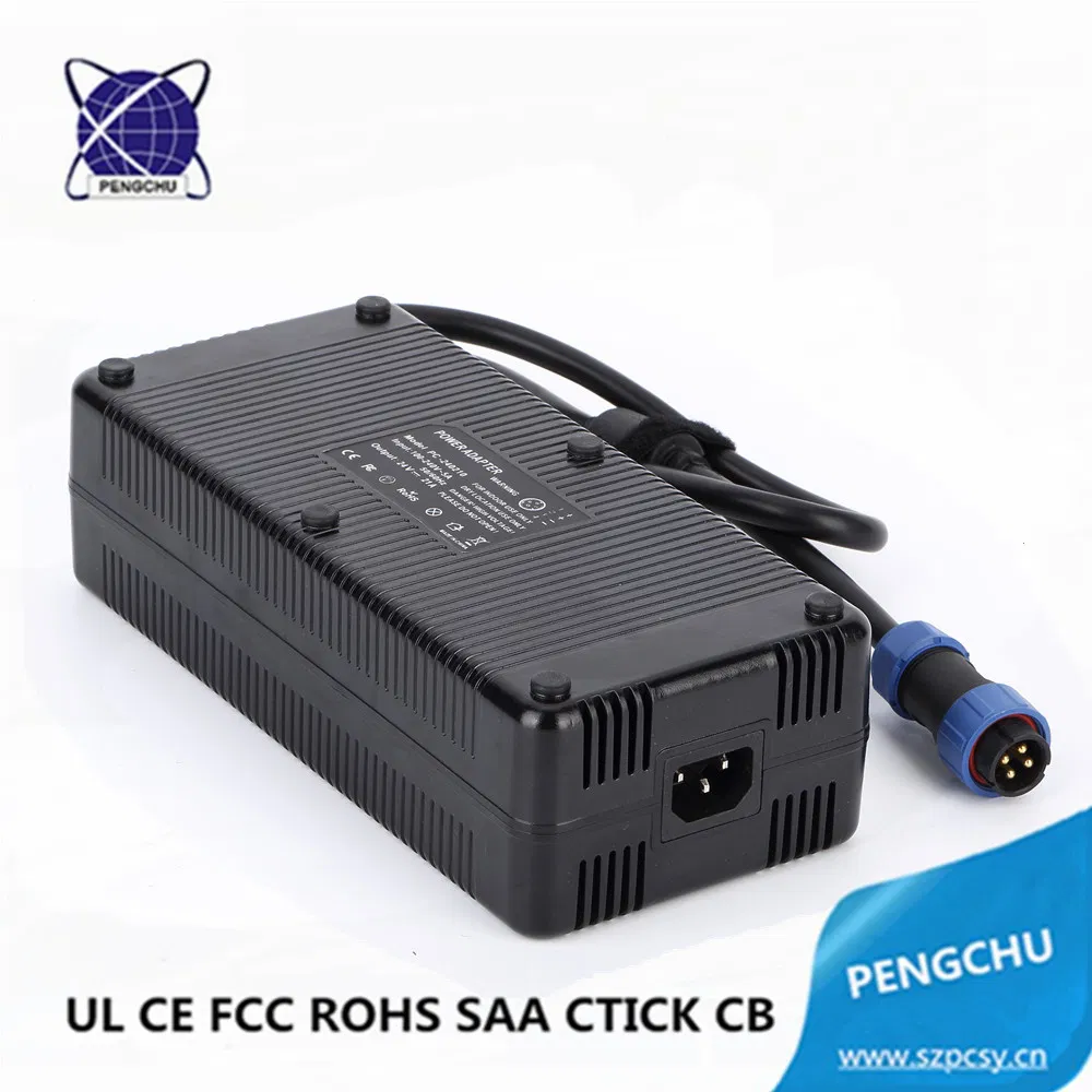 CE FCC RoHS CB SAA Certification 4 Pin 600W 24Volt 25Amp SMPS Switch Mode Power Adapter