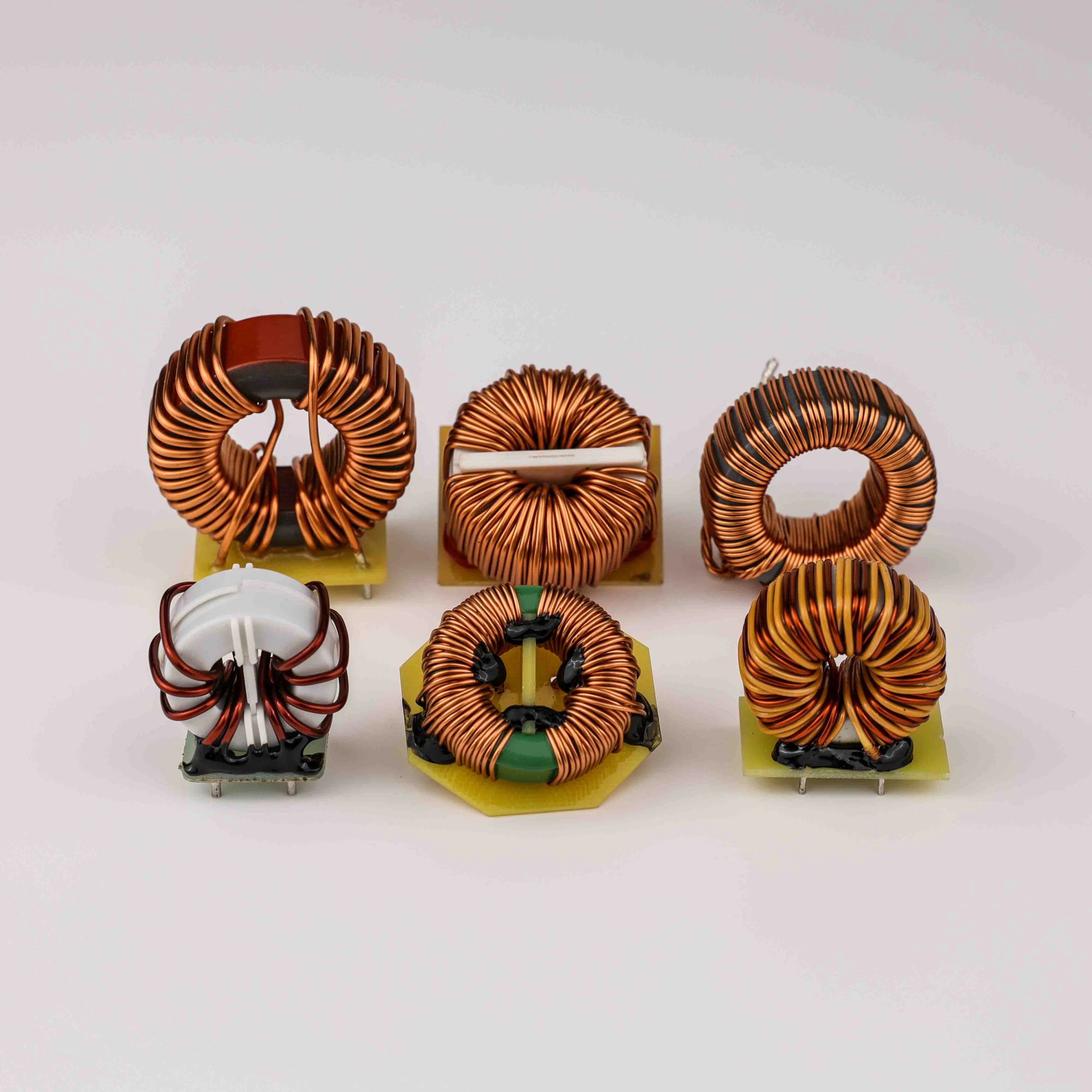 Ferrite Core High-Frequency Inverter Circuit of Power Filtering Current Limit Line AC DC Inductor Choke Coil for Converter