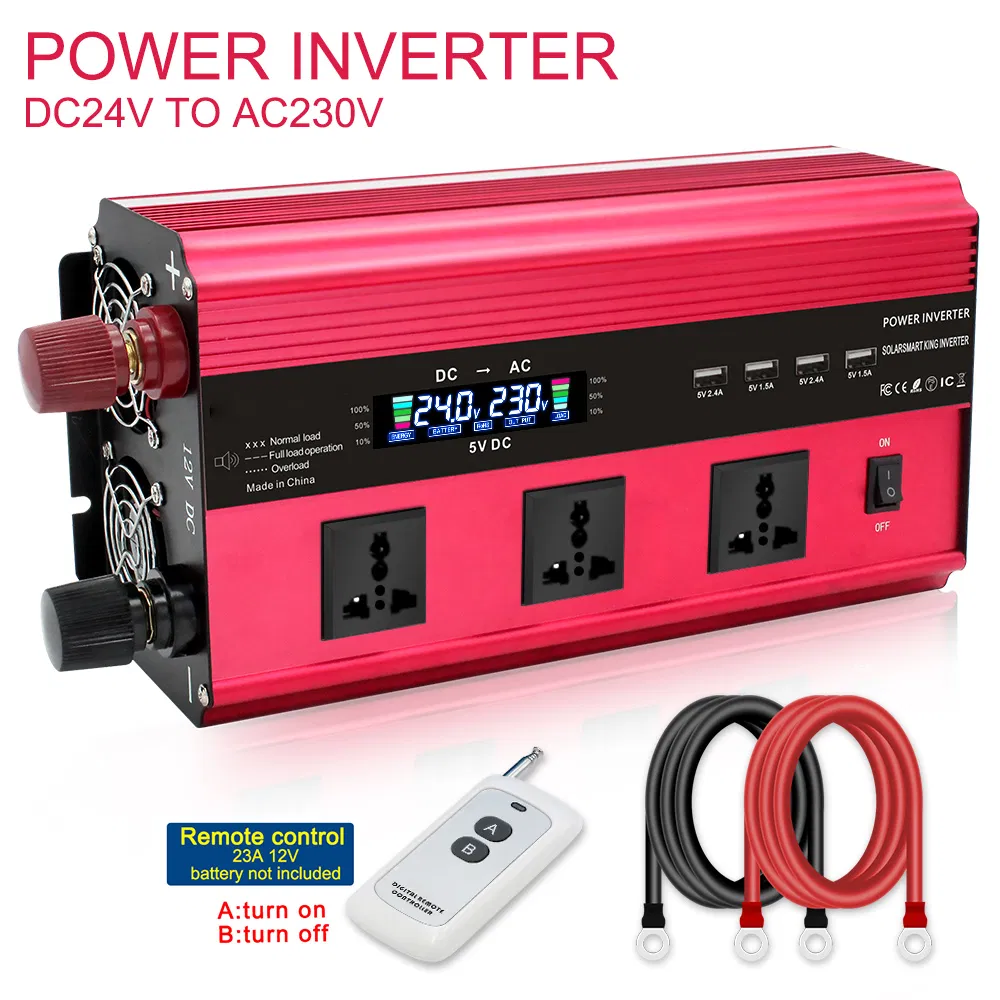Universal Power Inverter 2000W 3000W 4000W - DC to AC Converter