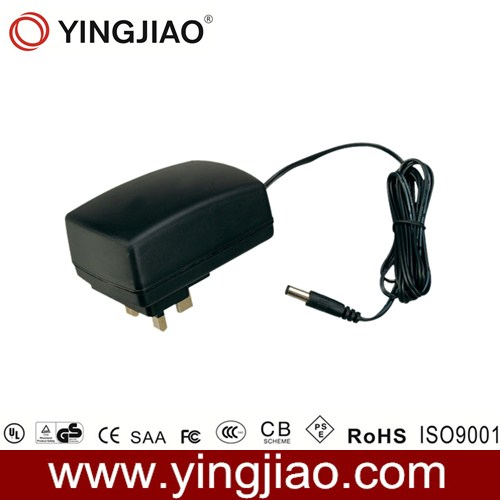 30W Switch Mode Power Adapter with UL