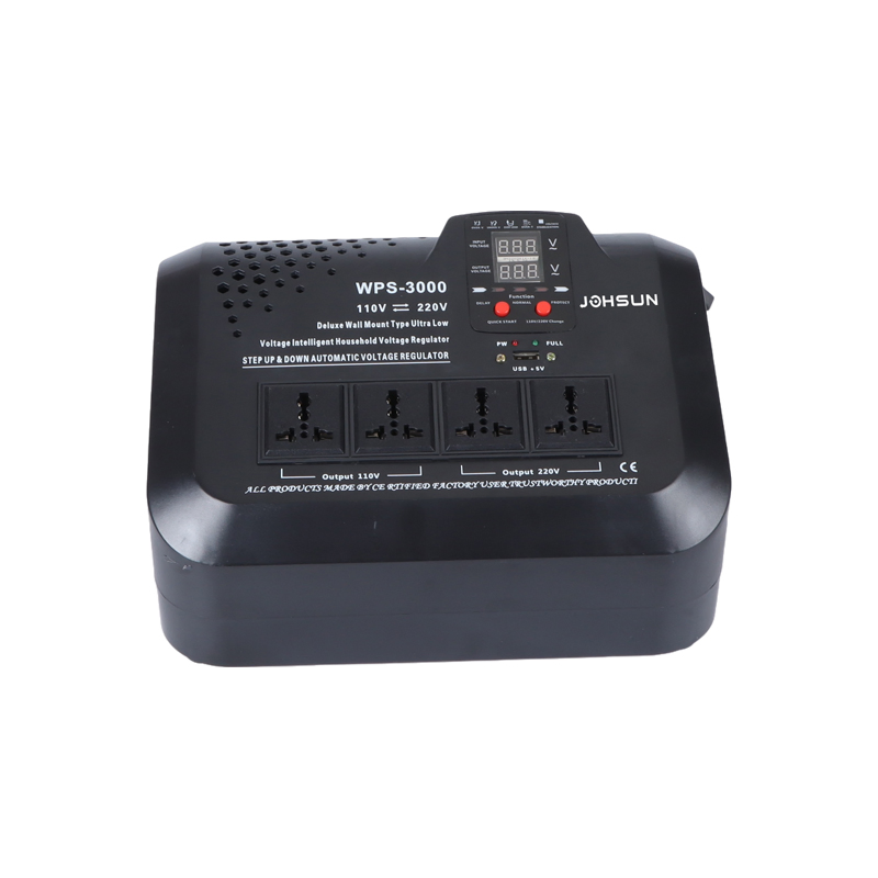 220V 110V Wall Mount Relay AC Automatic Voltage Regulator with Digital Display
