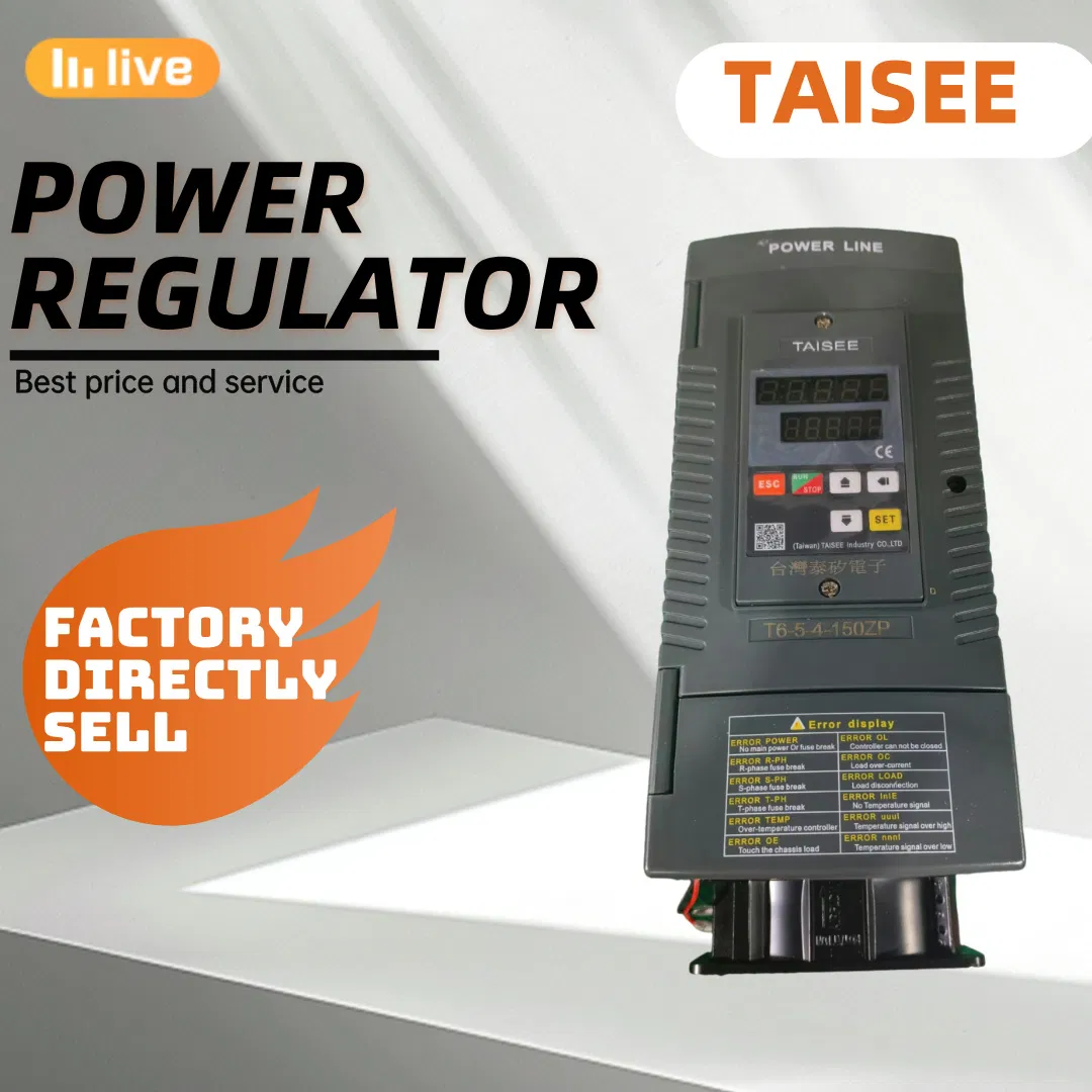 Taisee General Type SCR Voltage Power Regulator for Reliable Power Management Taisee T6-5-6-500zp SCR