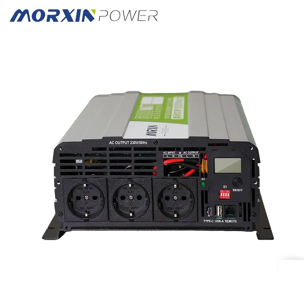 Voltage Converters 5000W 10000W DC 12V to AC 220V Pure Sine Wave Power Inverter for Universal Sockets