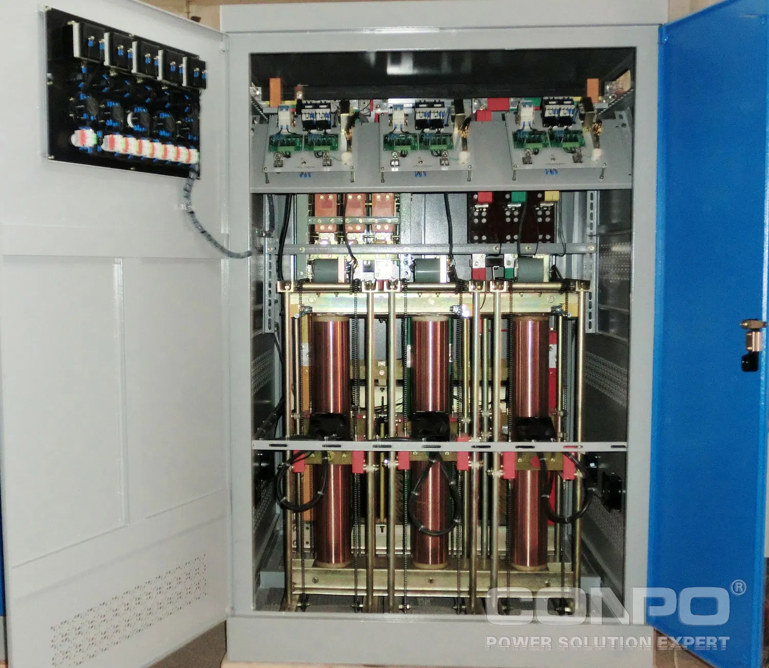 SBW-F-30K~2000kVA 3phase Split-Phase, Industrial-Grade Compensated Voltage Stabilizer/Regulator