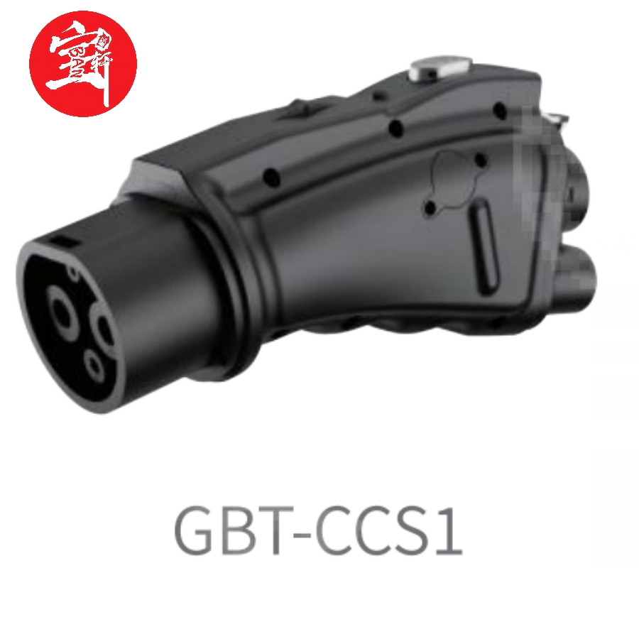 Electric Car New Arrival GB/T-to-Tesla DC Fast Charging Adapter 250A 1000V 250kw Converter IP54 Waterproof for Electric Vehicles