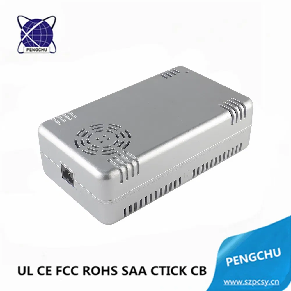 100% Plastic Material 500W 24V 21 DOE Level VI Switch Mode Power Adapter with CE FCC RoHS SAA CB