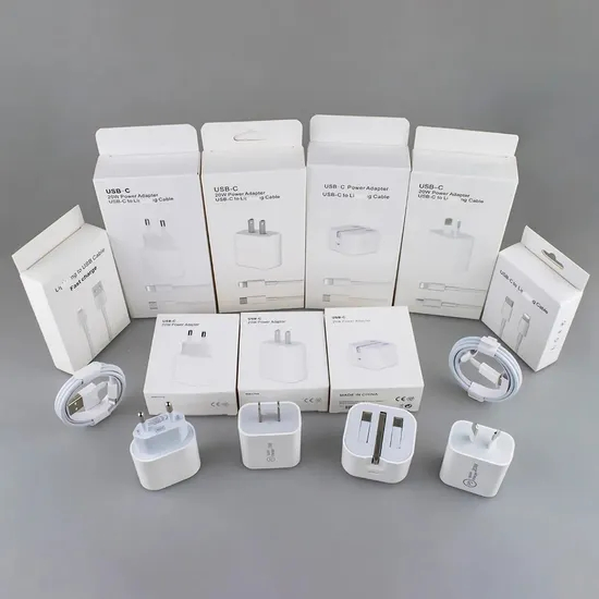Amazon Supplier EU UK Us 20W USB C Power Adapter for Apple iPhone 14 13 12 11 PRO Max