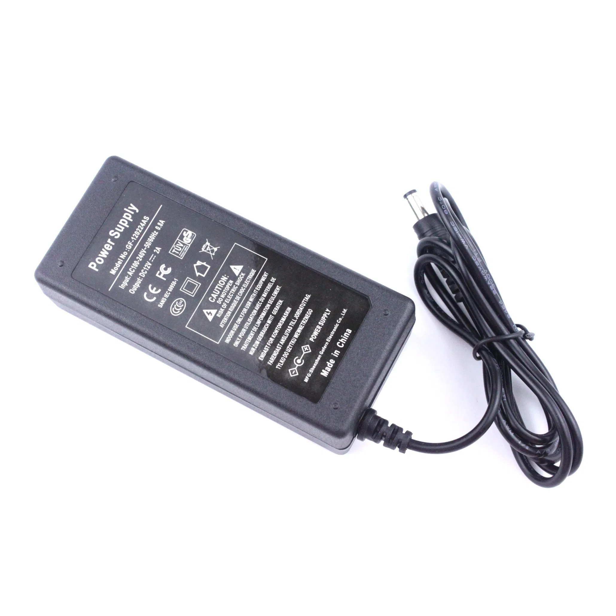 LED Driver 24W AC DC 12V 2A 24V 1A Power Adapter