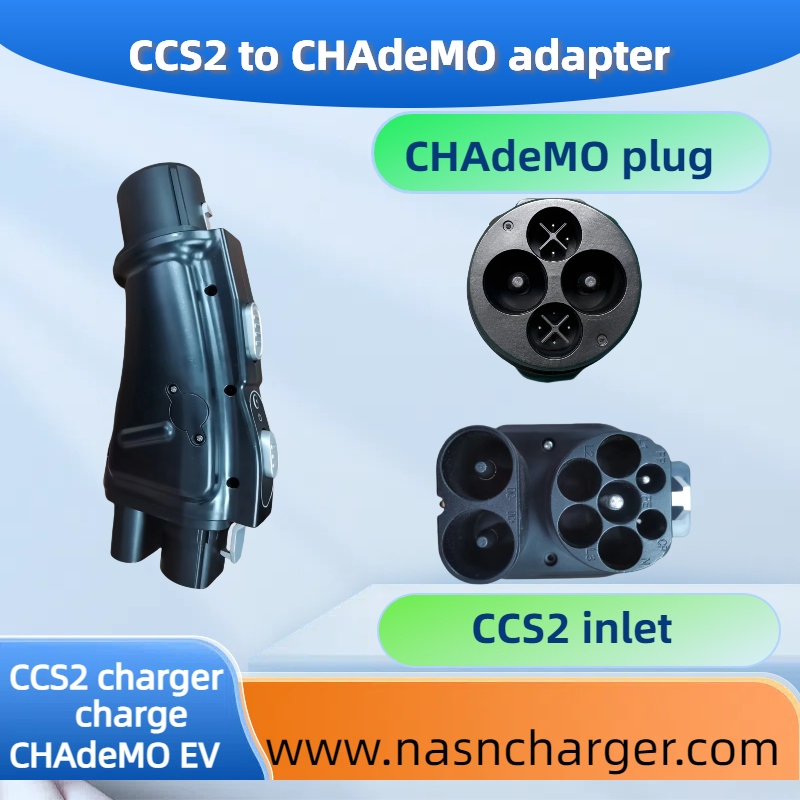 CCS Combo 2 to Chademo Adapter 125A, 200A, 250A