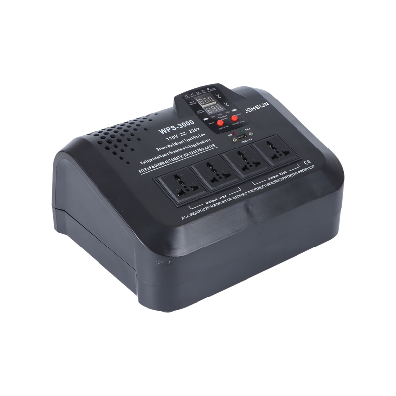 220V 110V Wall Mount Relay AC Automatic Voltage Regulator with Digital Display