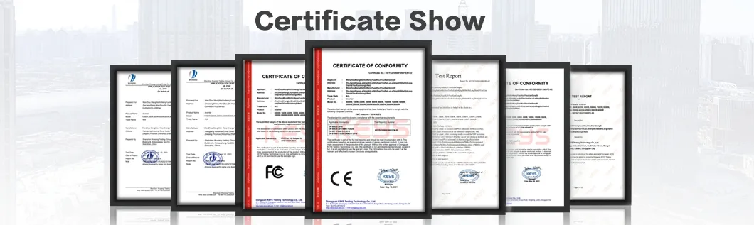 Certifications