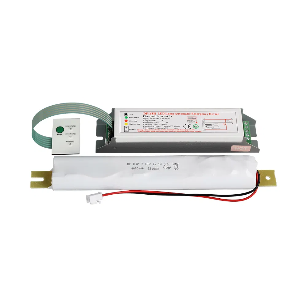 16W Full Power LED Emergency Converter Df168h with 120mins Rechargeable Backup Battery