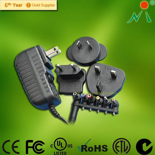 Universal Plugs AC DC Adapter