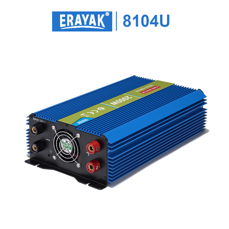 High-Power 2000W Power-Inverter Car Converter DC to AC for RV Truck