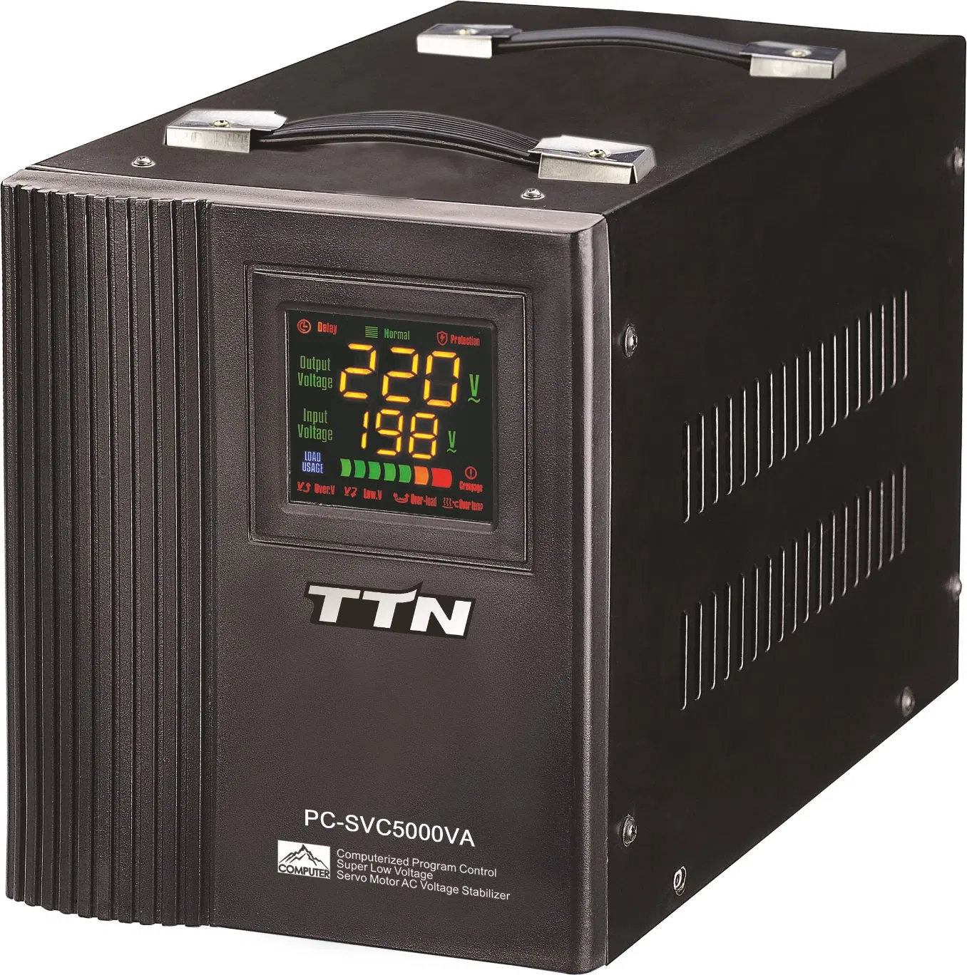 Ttn Voltage Stabilizer 10kVA SVC Series AC Automatic Servo Motor Control Regulator