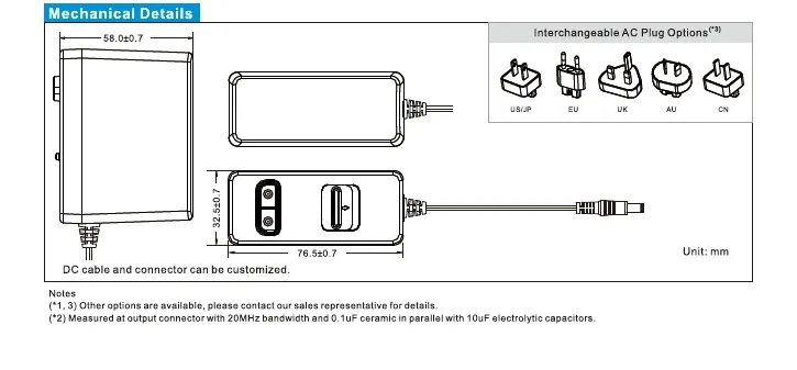 Power Adapter Description 1