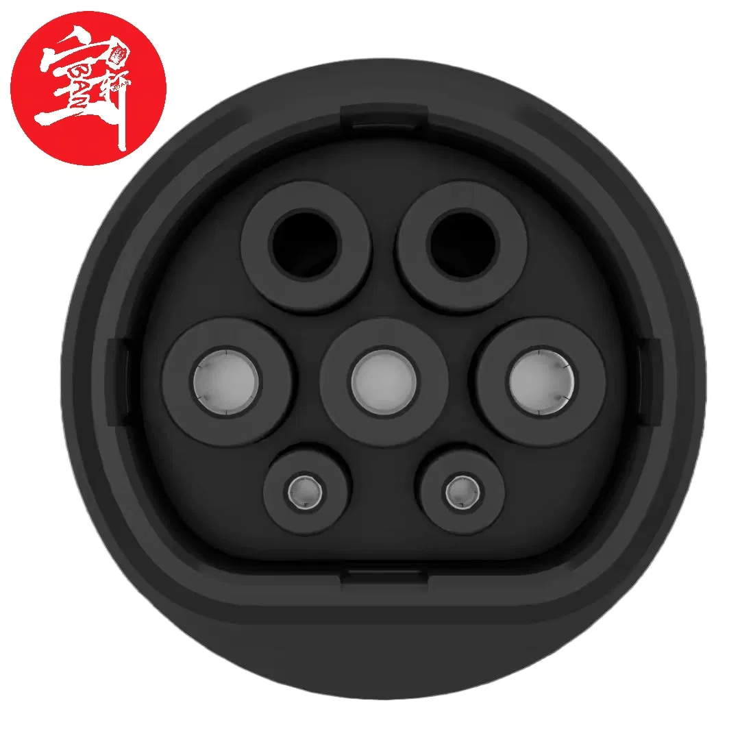 Factory Direct J1772-to-Type2 EV Charging Adapter 32A 250V AC Fast Charger IP54 Waterproof CE Certified for Electric Vehicles and Home Charging Stations