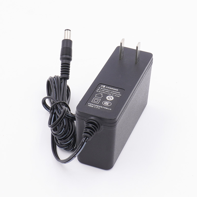 AC DC 5W 6W 10W 12W 15W 20W 24W Power Adapter 12V 2A Universal Power Supply with Customized Plugs