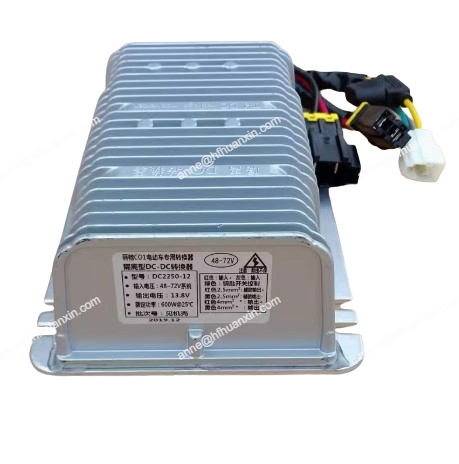 Enpower 48V 72V to 12V 500W DC Converter 48VDC to 12VDC Step Down Enpower DC-DC Power Converter for Golf Cart Moke Car