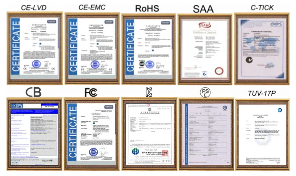 Product Certifications
