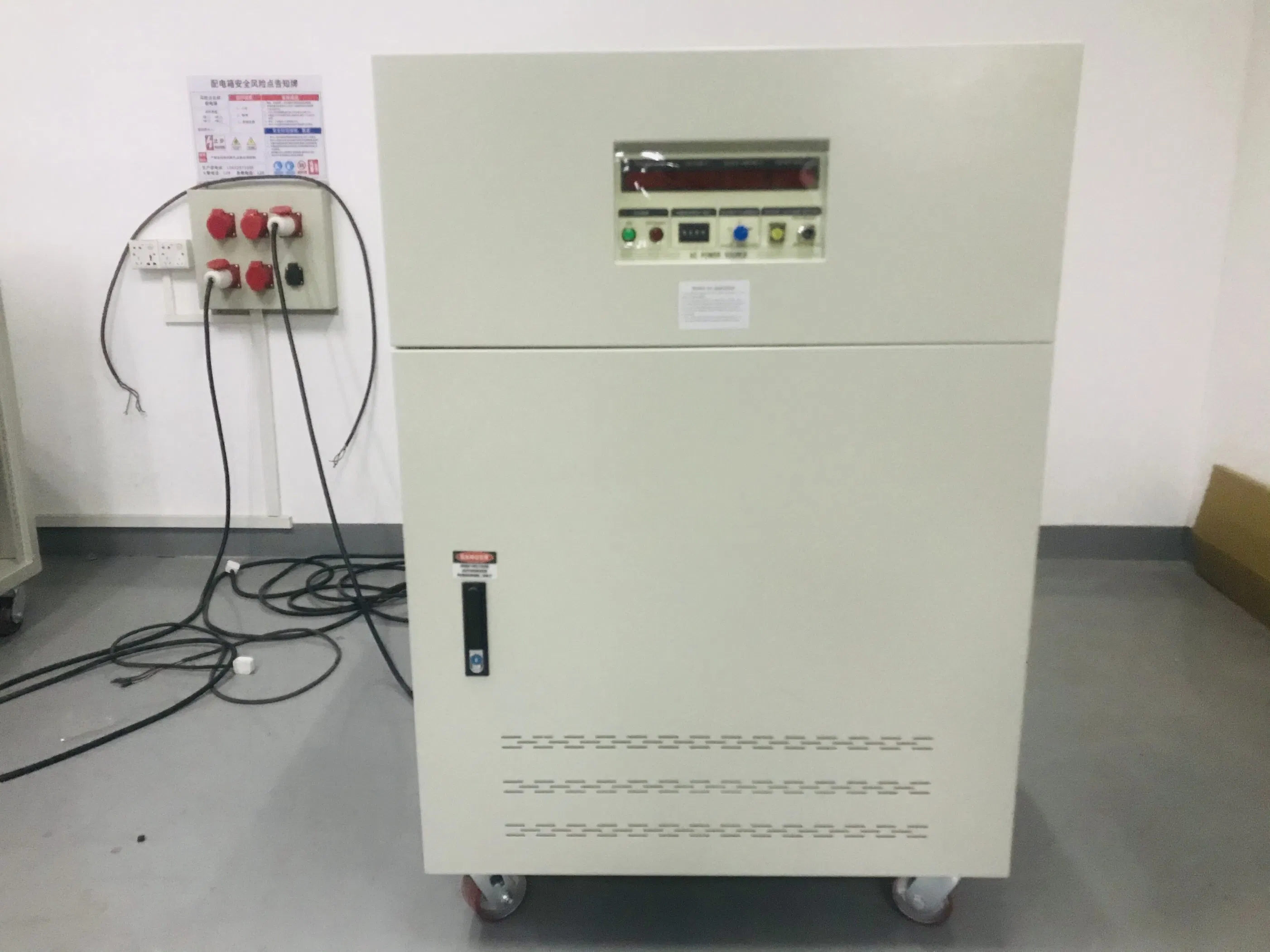 100kVA 60Hz to 50Hz Programmable AC Power Source Frequency Converter for Air Conditioner Equipment Testing