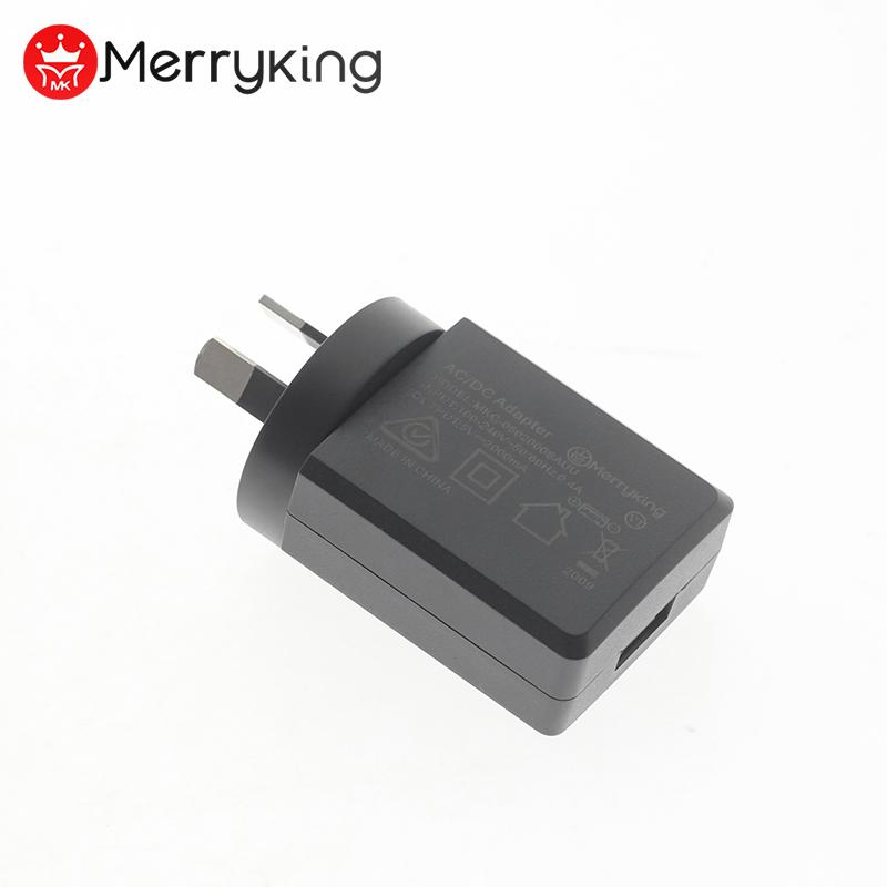 High-Efficiency 5V 2A USB AC DC Power Adapter