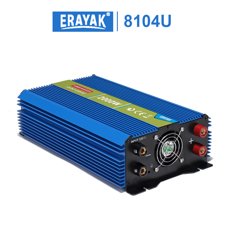 High-Power 2000W Power-Inverter Car Converter DC to AC for RV Truck