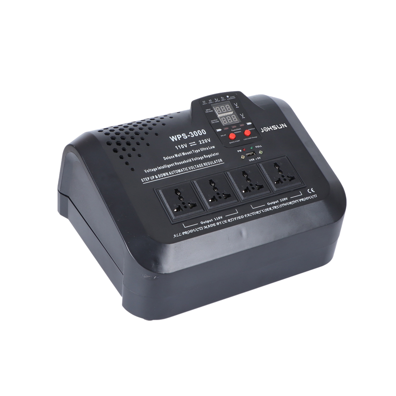 220V 110V Wall Mount Relay AC Automatic Voltage Regulator with Digital Display