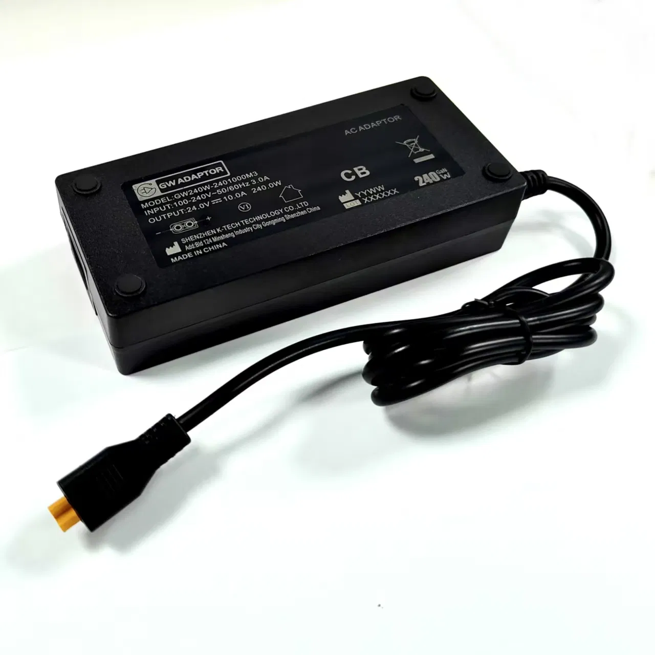 12V 16A 192W Compact Desktop Medical Power Adaptor for Oxygenerator Monitor Respirator
