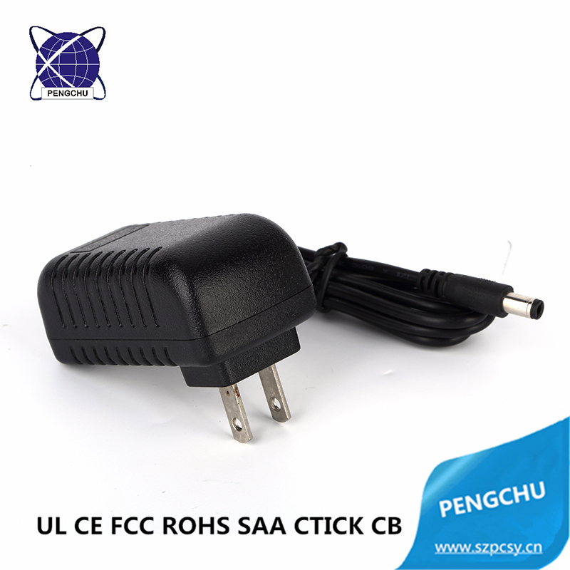 Wall Mounted 15V 1A 15W AC/DC Switch Mode Power Adapter for LED Light/LCD/CCTV Camera