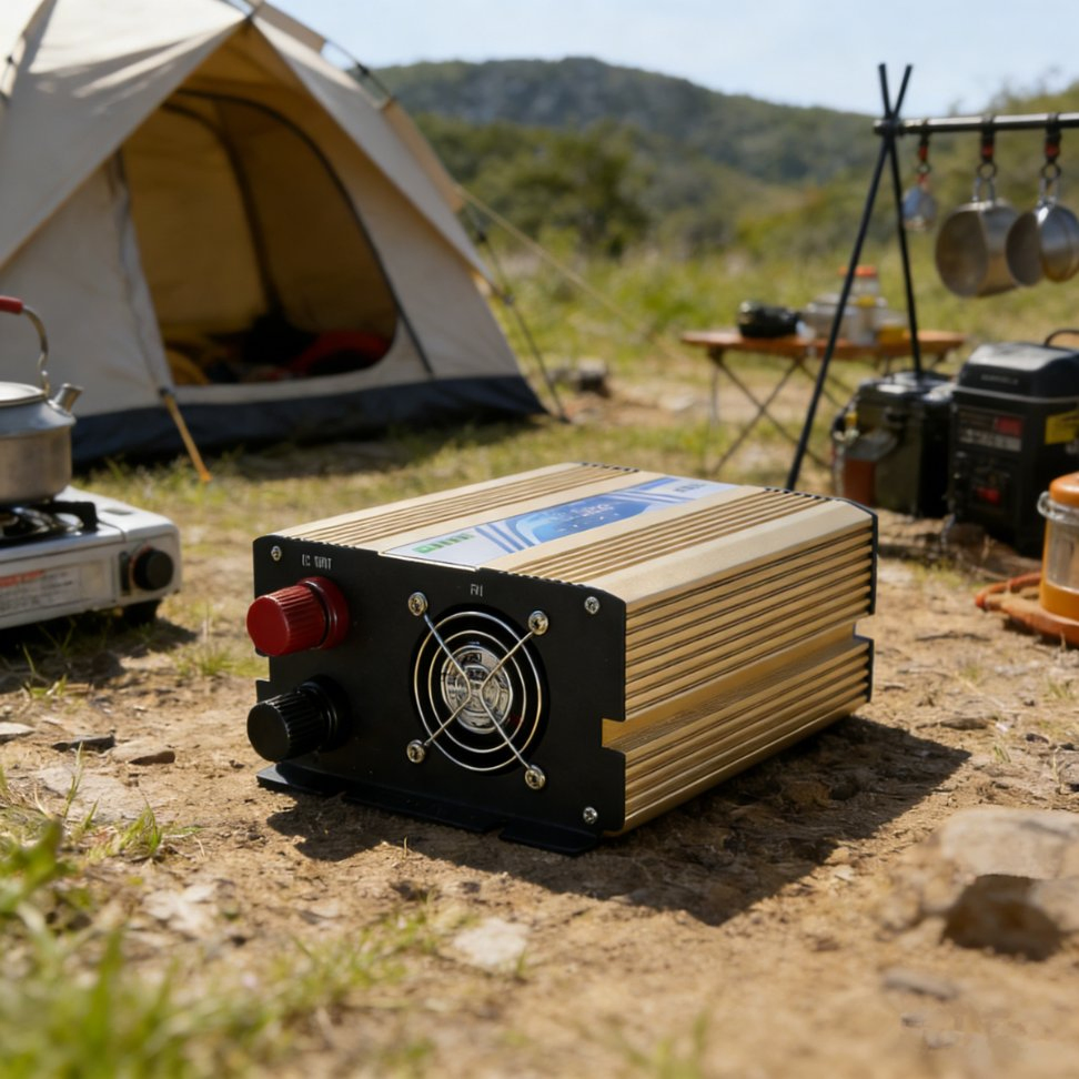 DC AC 800W Pure Sine Wave Solar Power Inverter Converter for Camping